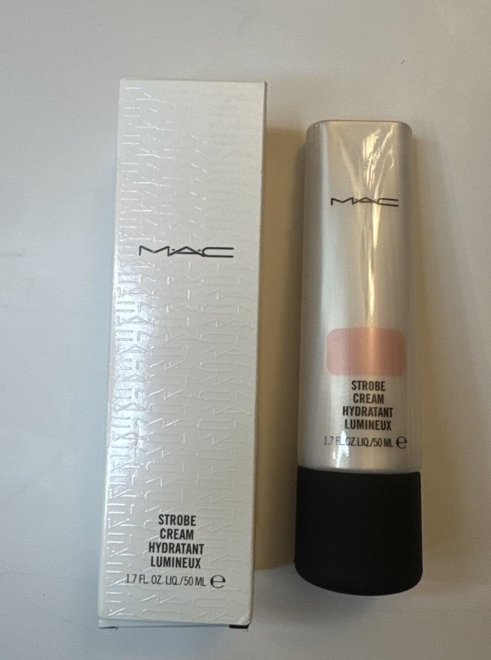 MAC Strobe Cream Pinklite Full Size NIB Hydrating Illuminator Primer